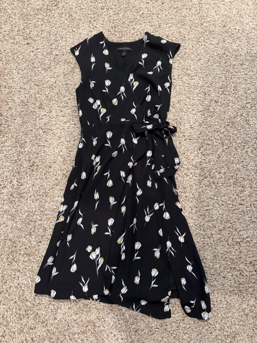 Floral Wrap Dress